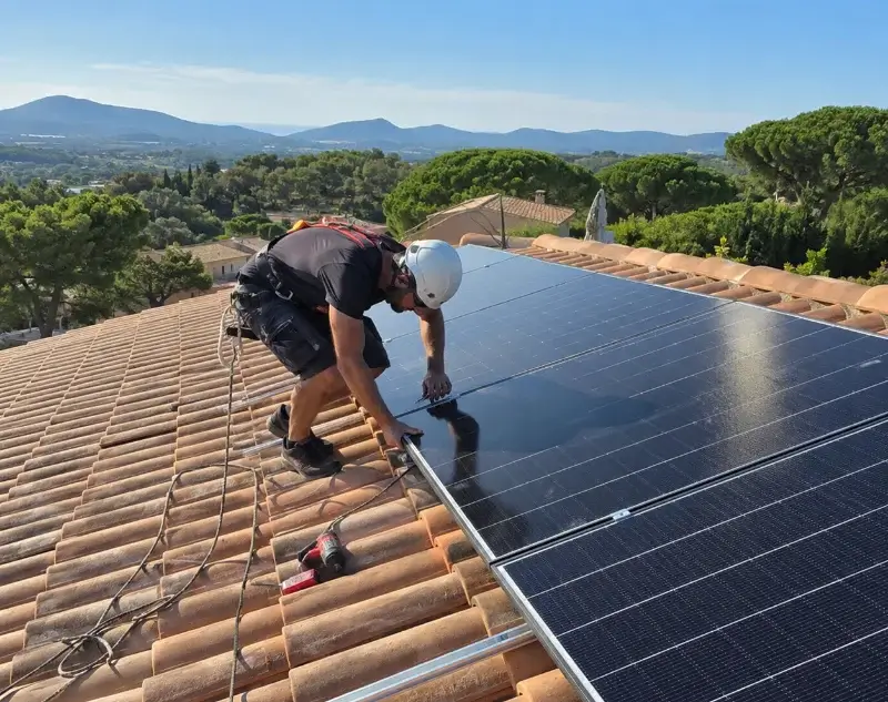 Installateur panneaux solaires Aups — pose photovoltaïque sur toiture
