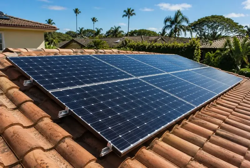 Installation de panneaux solaires à Aups